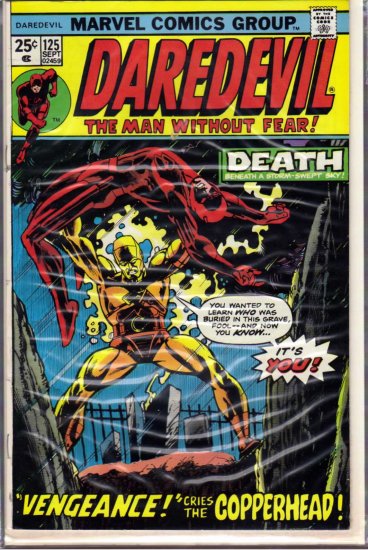 DAREDEVIL # 125, 5.0 VG/FN