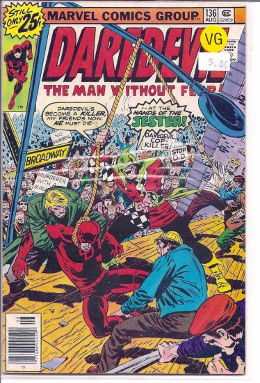 Daredevil # 136, 4.0 VG