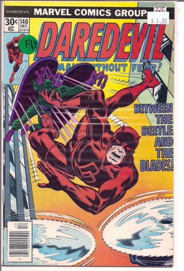 Daredevil # 140, 7.0 FN/VF