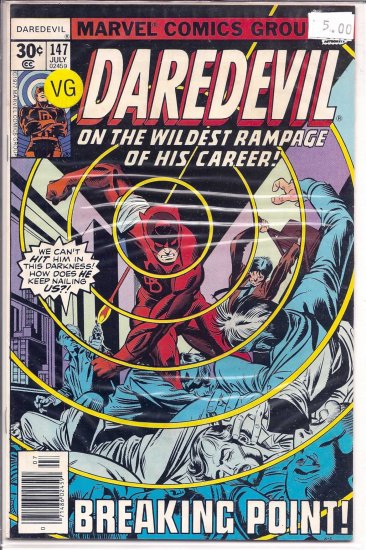 Daredevil # 147, 4.0 VG