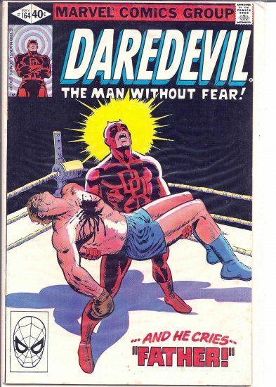 DAREDEVIL # 164, 4.5 VG +