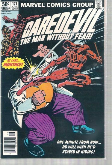 DAREDEVIL # 171, 4.5 VG +