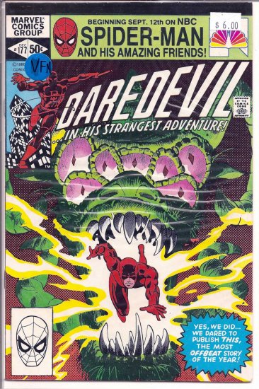 Daredevil # 177, 6.0 FN