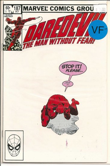 Daredevil # 187, 8.0 VF