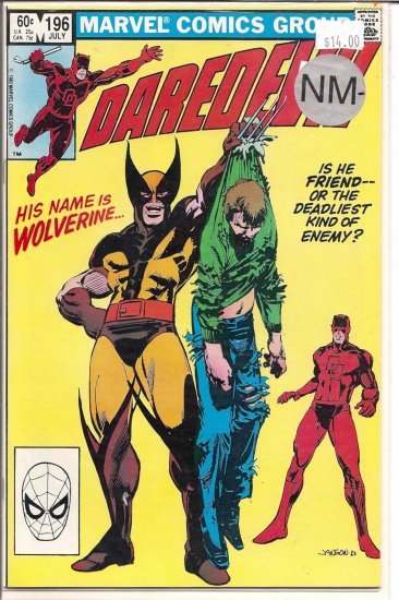 Daredevil # 196, 9.4 NM