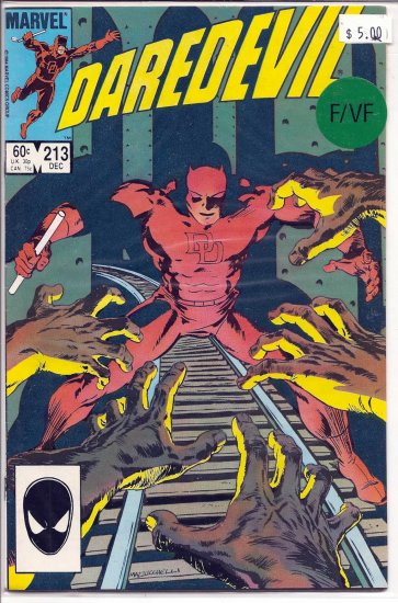 Daredevil # 213, 7.0 FN/VF