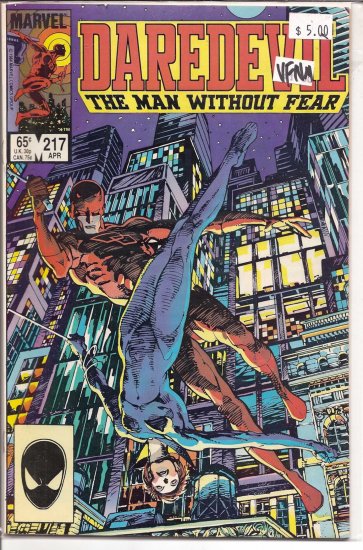 Daredevil # 217, 9.0 VF/NM