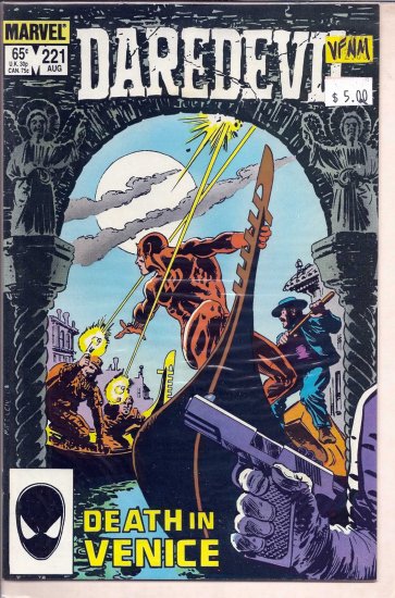 Daredevil # 221, 9.0 VF/NM