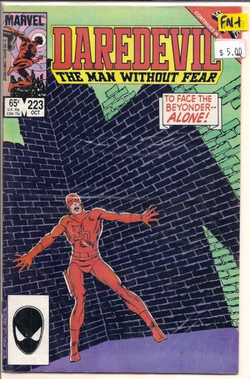 Daredevil # 223, 6.5 FN +