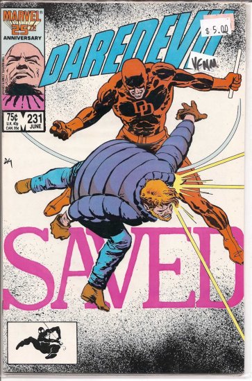 Daredevil # 231, 9.0 VF/NM