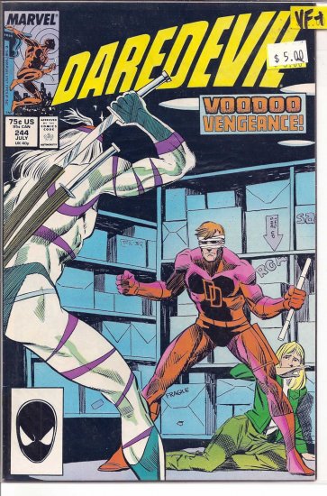Daredevil # 244, 8.5 VF +