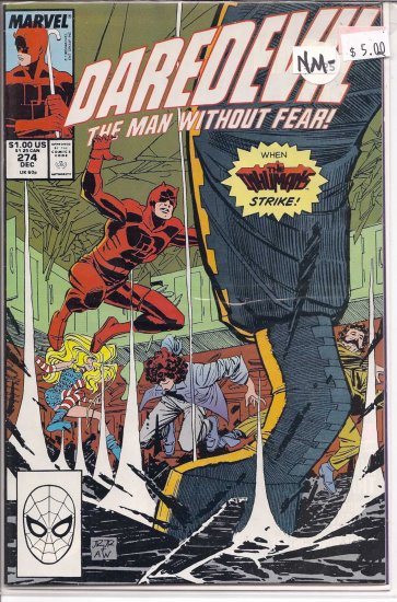 Daredevil # 274, 9.2 NM -