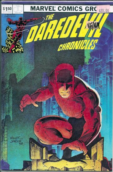 Daredevil Chronicles # 1, 9.0 VF/NM