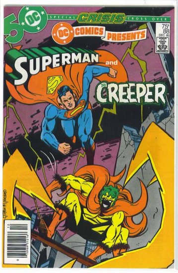 DC Comics Presents # 88, 4.5 VG +
