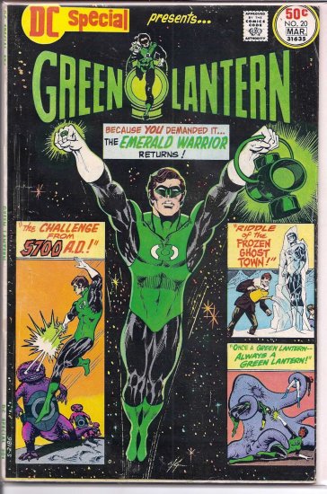DC SPECIAL # 20, 4.5 VG +
