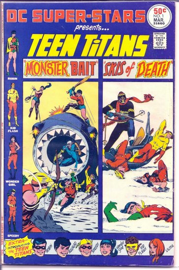 DC SUPER-STARS # 1, 4.5 VG +