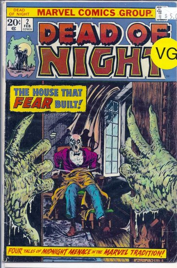 Dead of Night # 2, 4.5 VG +