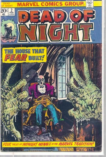 DEAD OF NIGHT # 2, 3.5 VG -