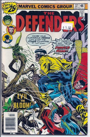 Defenders # 37, 7.0 FN/VF