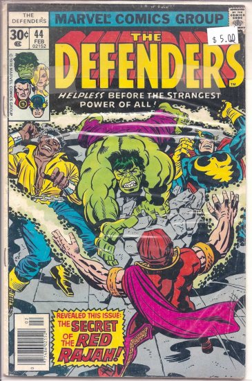 Defenders # 44, 7.0 FN/VF