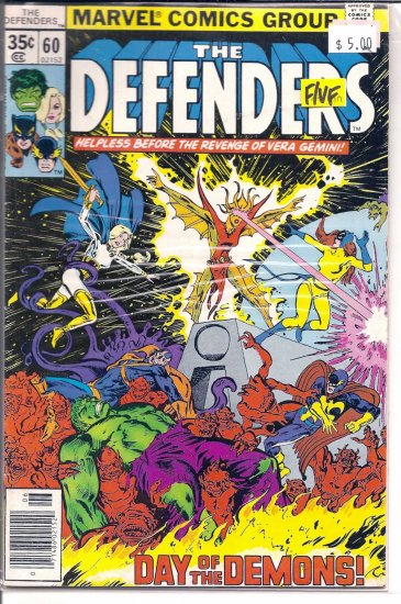 Defenders # 60, 7.0 FN/VF