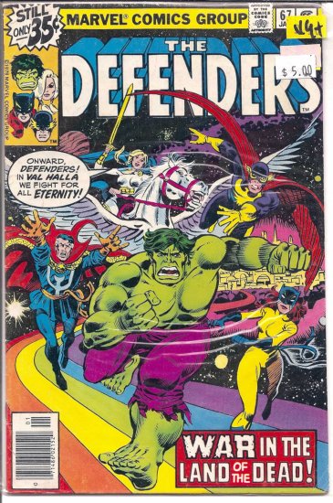 Defenders # 67, 4.5 VG +