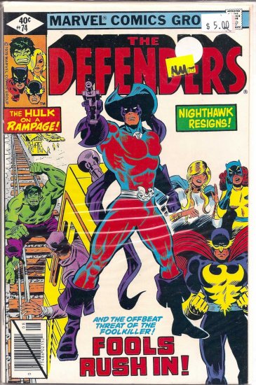 Defenders # 74, 9.2 NM -