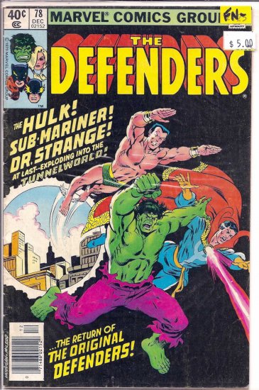 Defenders # 78, 5.5 FN -