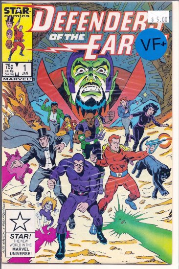 Defenders of the Earth # 1, 8.5 VF +