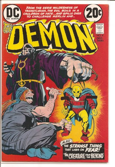 Demon # 4, 7.5 VF -