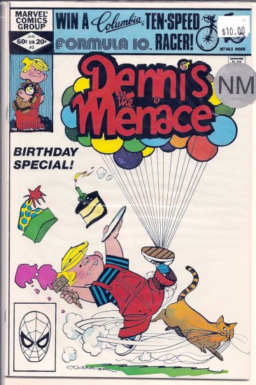 Dennis the Menace # 3, 9.2 NM -