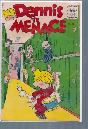 DENNIS THE MENACE # 16, 3.0 GD/VG