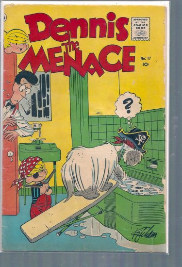 DENNIS THE MENACE # 17, 3.0 GD/VG