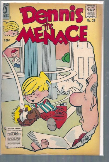 DENNIS THE MENACE # 29, 2.5 GD +