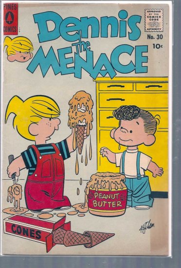 DENNIS THE MENACE # 30, 4.5 VG +