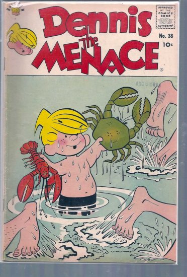 DENNIS THE MENACE # 38, 2.5 GD +