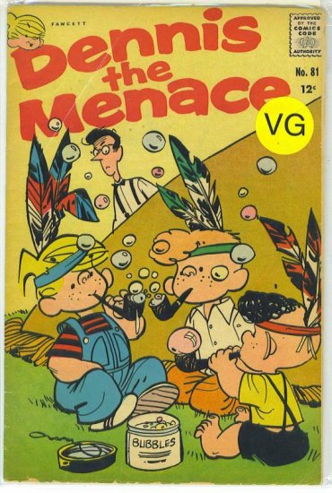 Dennis The Menace # 81, 4.0 VG