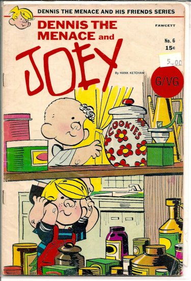 Dennis The Menace And His Friends # 6, 3.0 GD/VG