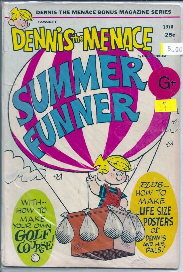 Dennis The Menace Bonus Magazine # 81, 2.5 GD +