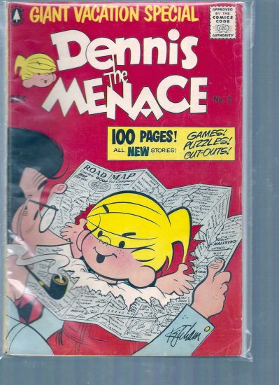DENNIS THE MENACE GIANTS # 2, 4.0 VG