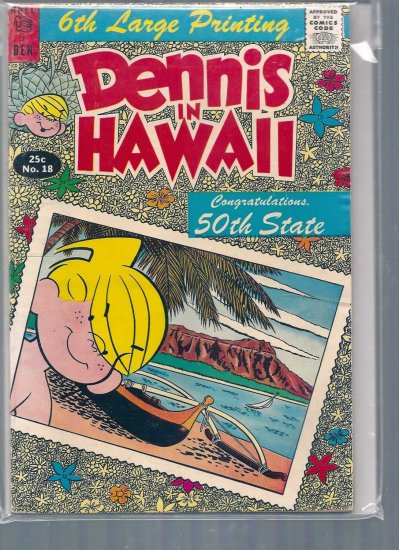 DENNIS THE MENACE GIANTS # 18, 4.5 VG +