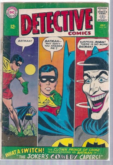DETECTIVE COMICS # 341, 2.5 GD +