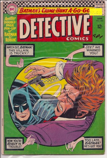 Detective Comics # 352, 2.5 GD +
