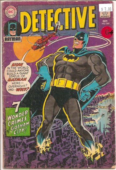 Detective Comics # 368, 2.5 GD +