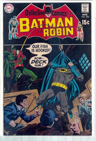 DETECTIVE COMICS # 390, 8.5 VF +