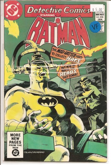 Detective Comics # 510, 8.0 VF