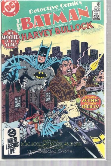 DETECTIVE COMICS # 549, 9.0 VF/NM
