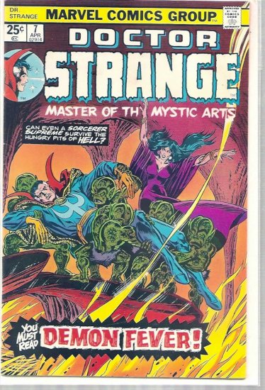 DOCTOR STRANGE # 7, 4.5 VG +