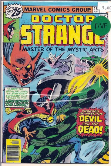 Doctor Strange # 16, 7.0 FN/VF