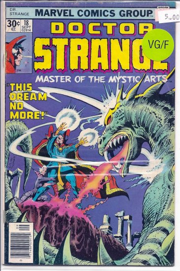 Doctor Strange # 18, 5.0 VG/FN